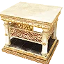 Calpheon Marble and Gold Bedside Table icon