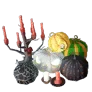 [Spooky Halloween] Creepy Pumpkin Candlestick icon