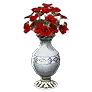 Red Rose Vase icon