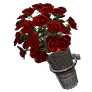 Red Rose Wall Ornament icon