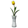 Yellow Tulip Pot icon