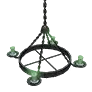 Tin Beeswax Chandelier (Green) icon
