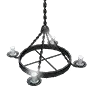 Tin Beeswax Chandelier (White) icon