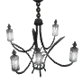 Copper Beeswax Chandelier (White) icon