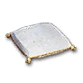 White Sheep Hide Cushion icon