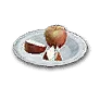 Bowl of Peeled Red Fruit icon