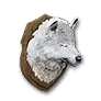 Master's Special Stuffed Gray Wolf Head icon
