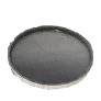 Round White Porcelain Plate icon