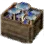 Blue Umbrella Mushroom Box icon