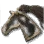 Horse Emblem: Black-Maned Black & Brown Spotted Horse icon