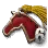 [Package Exclusive] Horse Emblem: Yellow-Maned White Horse (Tier 6) icon