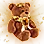 Gold Decorated Stuffed Animal icon