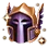 Golden Crow Helmet icon
