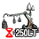 Weight Limit +250 (24 Hours) icon