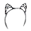 Black Cat Headband icon