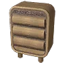 Natural Log Bedside Table icon